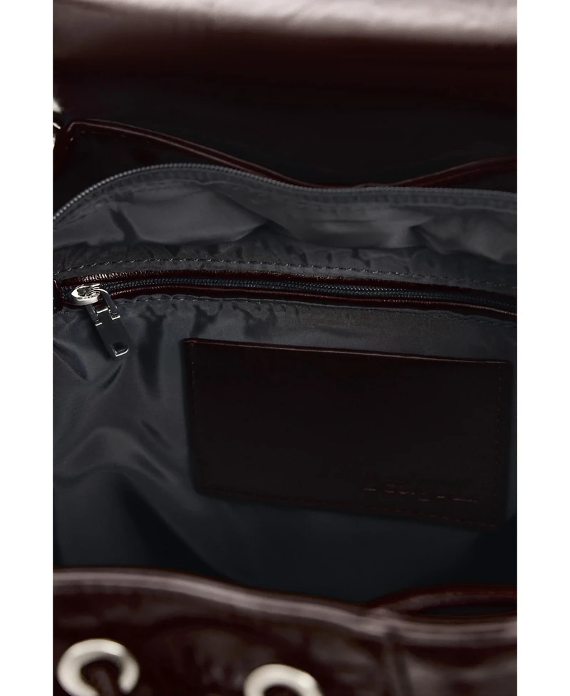 Desigual Women's Small leather-effect backpack
