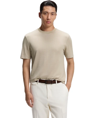 Boss by Hugo Men's Cotton-Blend Regular-Fit T-Shirt