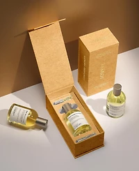 LoveryPlus Classic Rouge Perfume Set - 3.4fl oz Womens Fragrance Gift Set with Mini Perfume Travel Spray