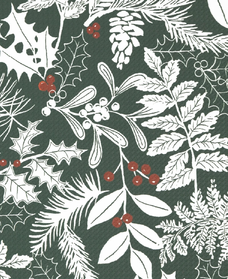 Laura Ashley Christmas Hollybrook Non-Slip Kitchen Mat