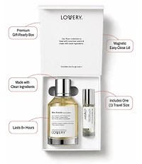 LoveryPlus Bleu Royale Perfume Set - 3.4fl oz Mens Fragrance Gift Set with 10ml Travel Size Mini Perfume