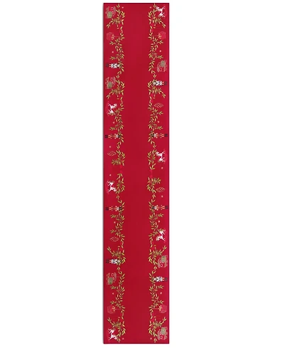 Villeroy & Boch Keepsake Ornaments Embroidered Table Runner 14" x 72"