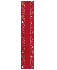 Villeroy & Boch Keepsake Ornaments Embroidered Table Runner 14" x 72"