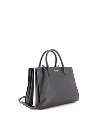 Pre-Owned Prada Medium Bibliotheque Tote Saffiano with City Calf
