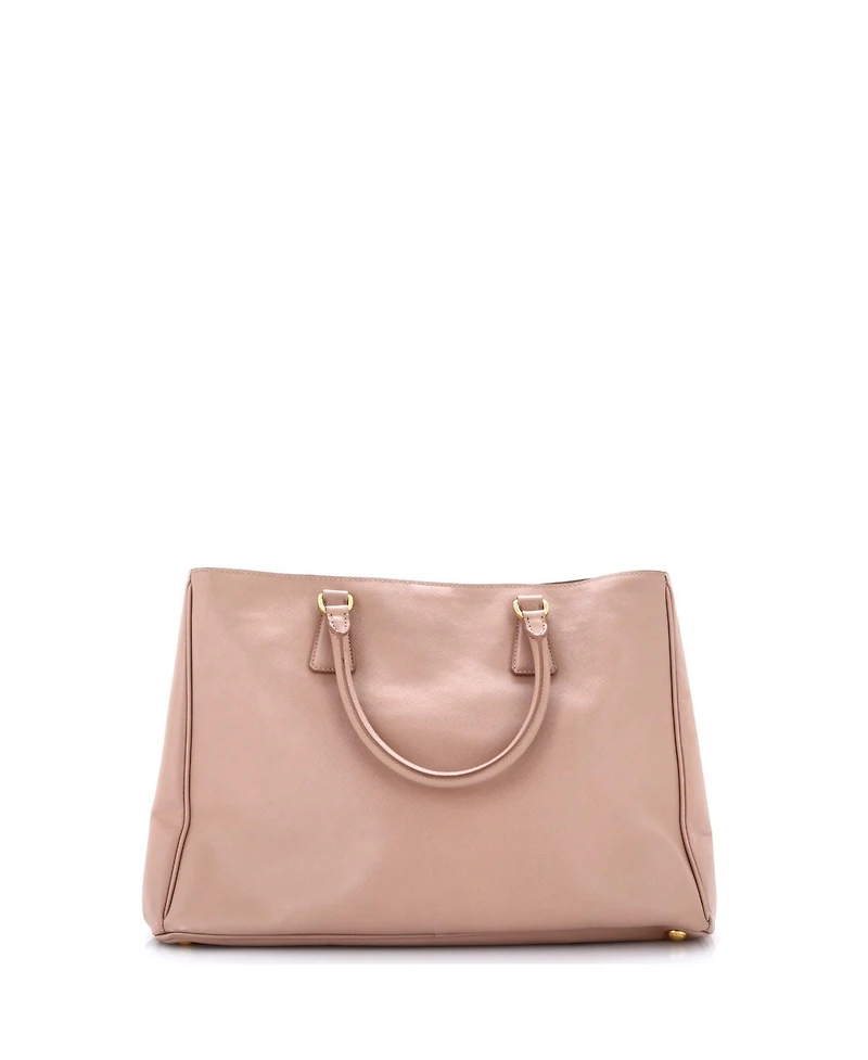 Pre-Owned Prada Large Lux Open Tote Saffiano Leather
