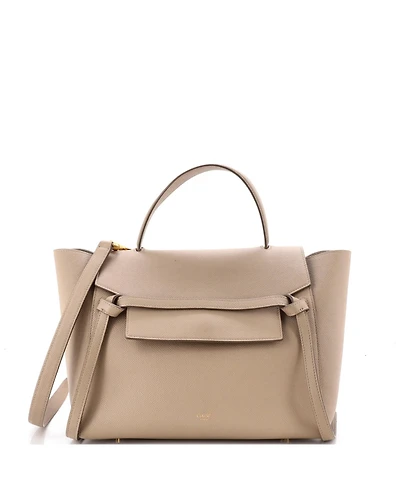 Pre-Owned Celine Mini Belt Bag Textured Leather