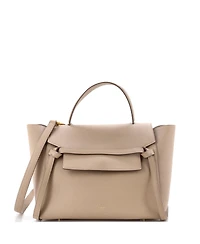 Pre-Owned Celine Mini Belt Bag Textured Leather