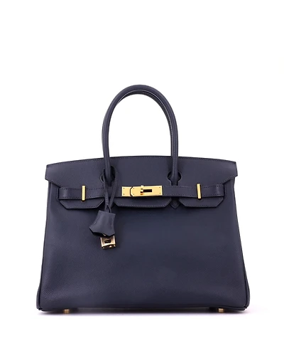 Pre-Owned HERMES Birkin 30 Handbag Epsom with Gold Hardware