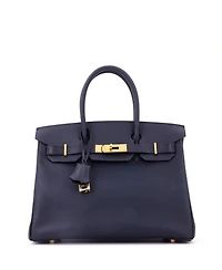 Pre-Owned HERMES Birkin 30 Handbag Epsom with Gold Hardware