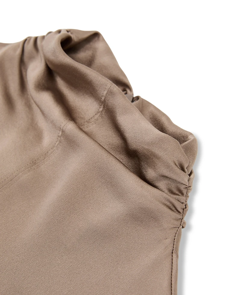 Reiss Women's Meena Silk High-Neck Blouse