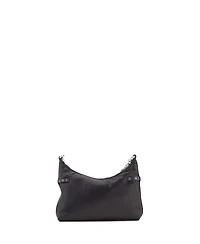 Pre-Owned Givenchy Mini Voyou Party Shoulder Bag Satin with Leather