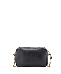 Pre-Owned Gucci Mini Gg Marmont Crossbody Bag Leather