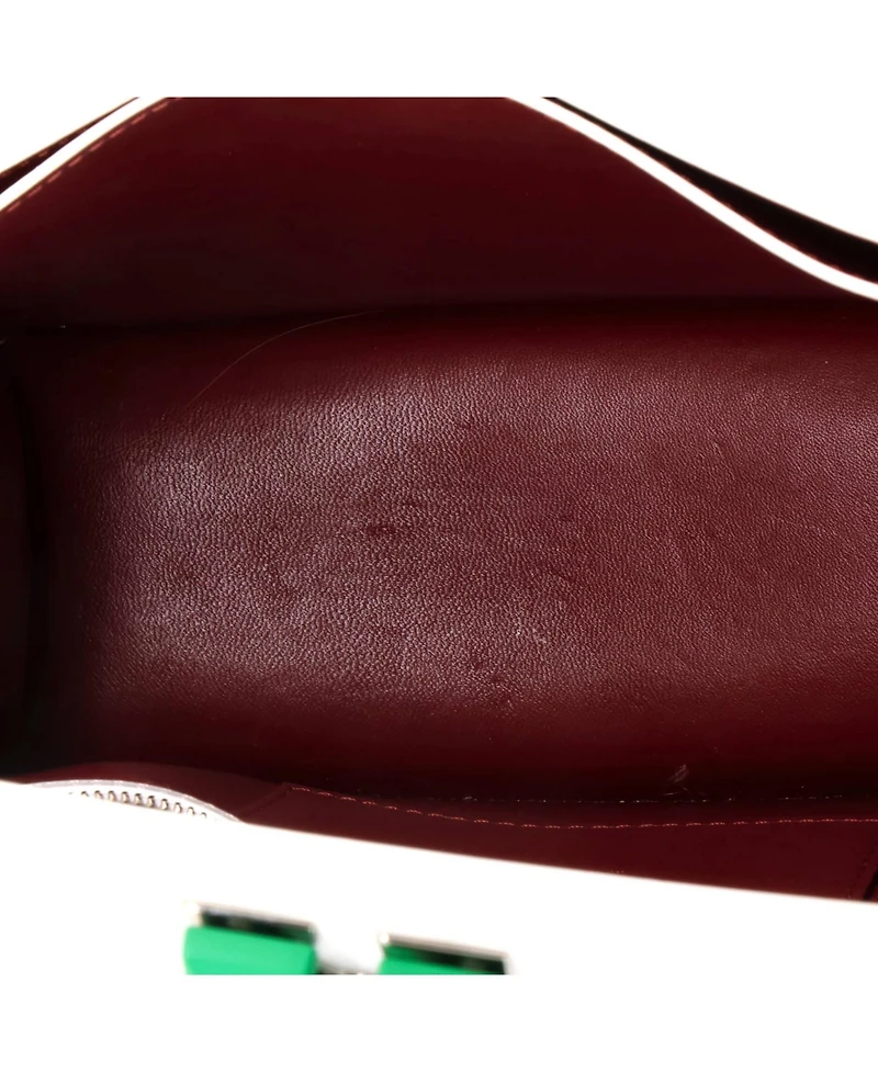 Pre-Owned Off White Gummy Jitney 1.4 Bag Leather