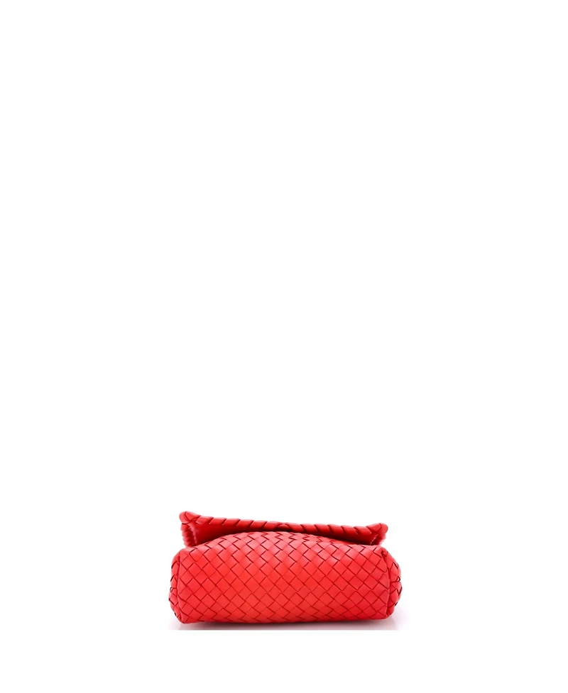 Pre-Owned Bottega Veneta Baby Olimpia Crossbody Bag Intrecciato Nappa