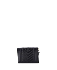Pre-Owned Saint Laurent Classic Monogram Envelope Wristlet Clutch Mixed Matelasse Leather
