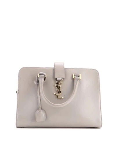 Pre-Owned Saint Laurent Baby Monogram Cabas Leather