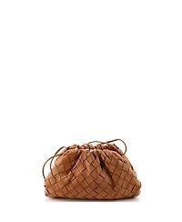 Pre-Owned Bottega Veneta Mini The Pouch Intrecciato Nappa