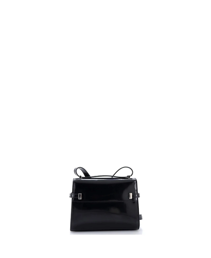 Pre-Owned Saint Laurent Mini Manhattan Shoulder Bag Leather