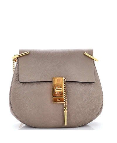 Pre-Owned Chloe Medium Drew Crossbody Bag Leather