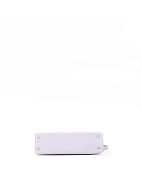 Pre-Owned Hermes Kelly 20 Handbag Metallic Chevre Chamkilight with Palladium Hardware