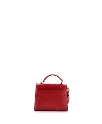 Pre-Owned Saint Laurent Mini Cassandra Top Handle Bag Embossed Leather