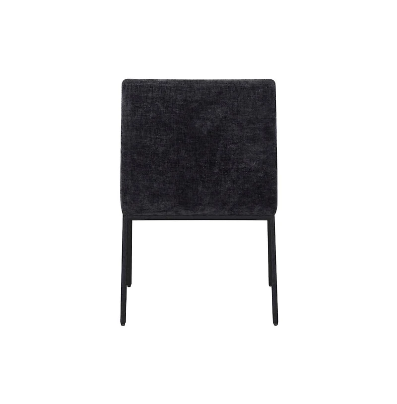 Meridian Furniture Reeves chenille Fabric Dining Chair