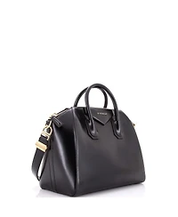 Pre-Owned Givenchy Medium Antigona Bag Glazed Leather
