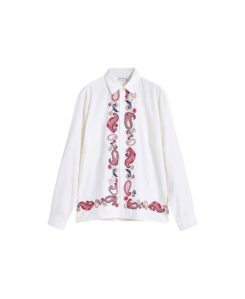 Desigual Men's Embroidered Shirt