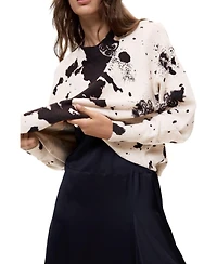 Desigual Women's Animal print sweater