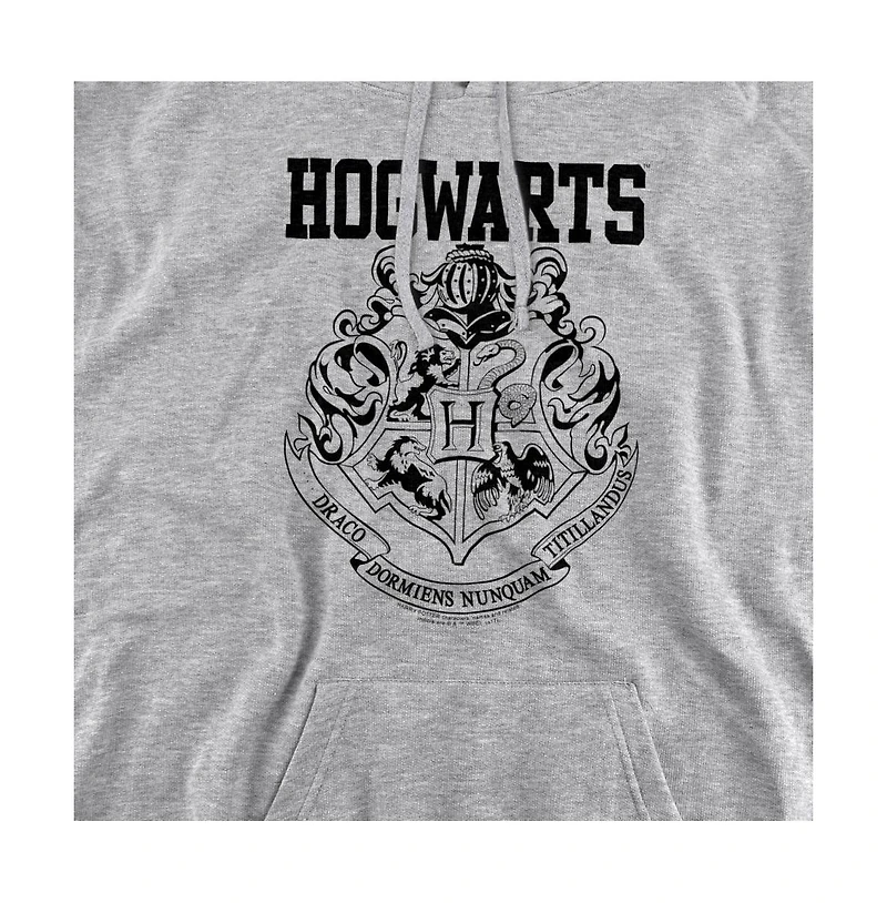 Harry Potter Men's Hogwarts Athletic Pull-Over Hoodie