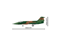 Cobi Historical Collection Vietnam War Lockheed F-104 Starfighter 1:48 Scale 438-Piece Building Set, Ages 8+