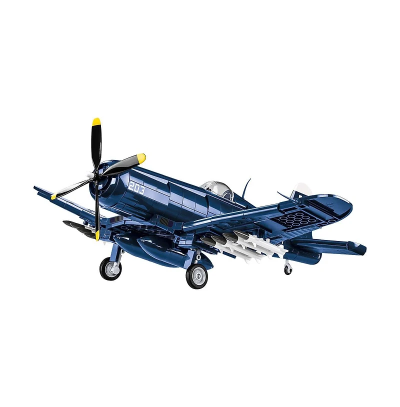 Cobi Korean War F4U-4 Corsair 1:32 Scale 520-Piece Building Set, Ages 8+