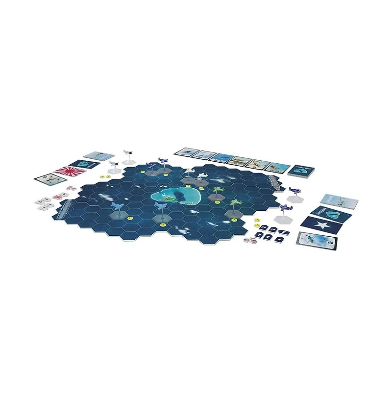 Cobi Battle of Midway 60-Piece Board Game, Ages 8+