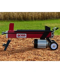 Boss Industrial 5 Ton Lightweight Portable Hydraulic Electric Home Log Splitter