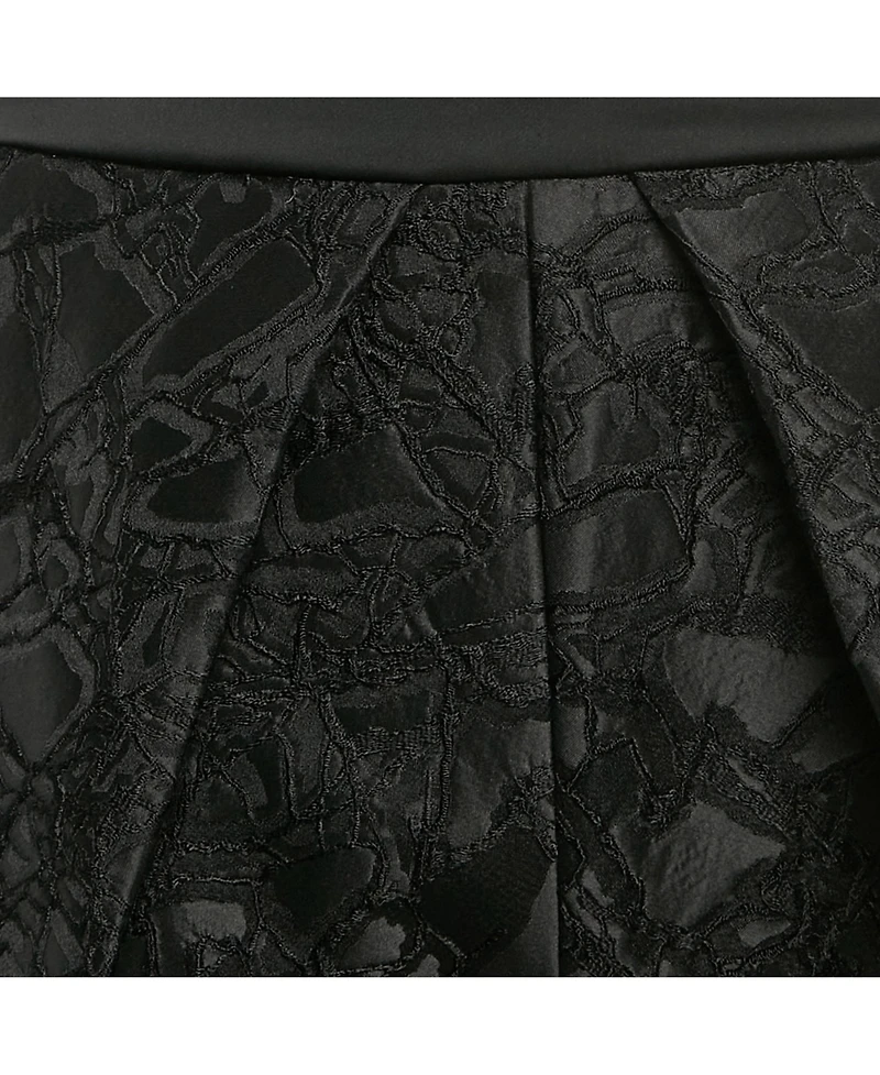 Pre-Owned Balenciaga Women's Mid-Rise Jacquard Pleated Shorts, 7" Inseam