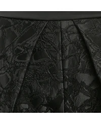 Pre-Owned Balenciaga Women's Mid-Rise Jacquard Pleated Shorts, 7" Inseam