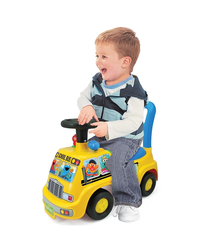 Kiddieland My First Adventure Ride-On: Elmo Interactive Dashboard with Lights and Sounds, 20" x 10" x 13", Ages 1+
