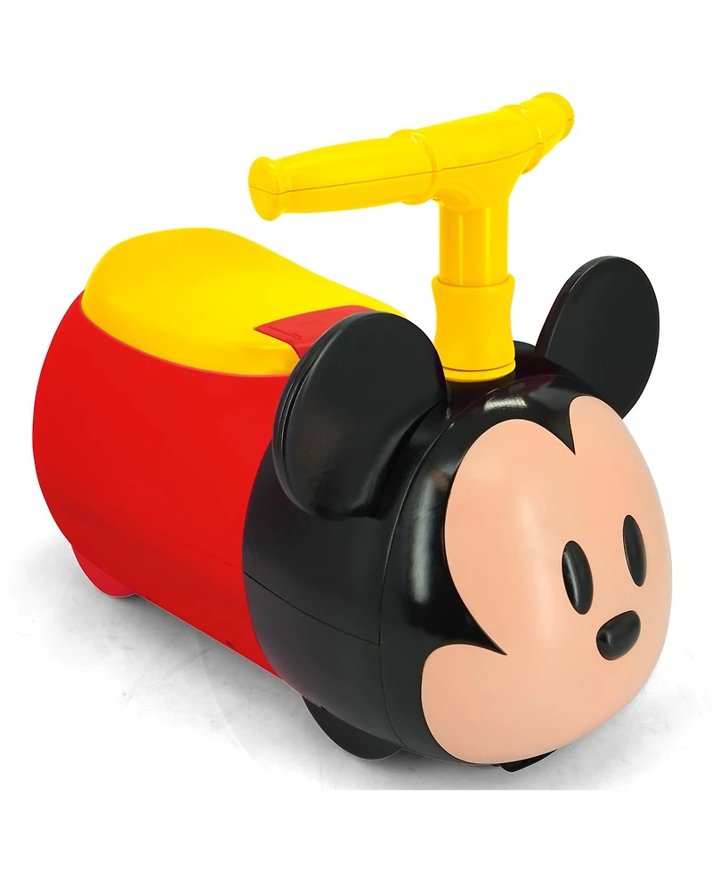 Kiddieland Zoom Zoom Ride-On: Mickey with Interactive Lights & Sounds, Ages 12-24 Months