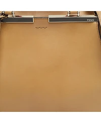 Pre-Owned Fendi Women's Leather Tote with Shearling Handles