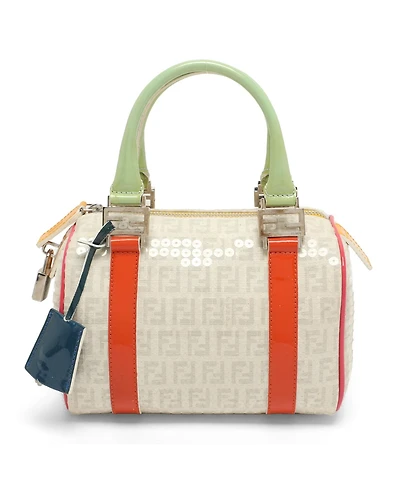 Pre-Owned Fendi women's Coated Canvas bag