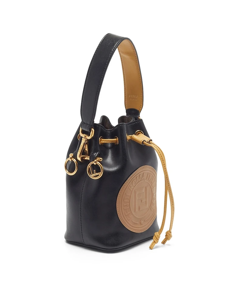 Pre-Owned Fendi Women's Mon Tresor Mini Leather Bucket Bag