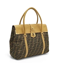 Pre-Owned Fendi women's Coated Canvas bag