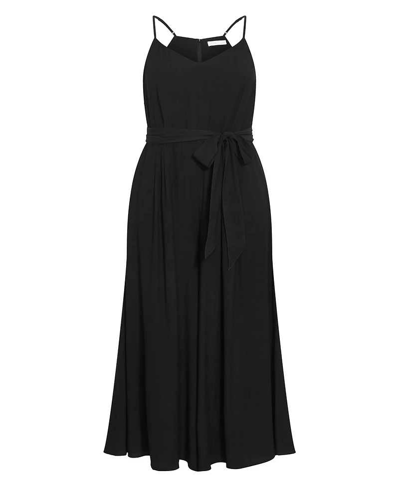 City Chic Women's Kaira Culotte Leg Jumpsuit