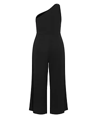City Chic Women's Amber One Shoulder Jumpsuit