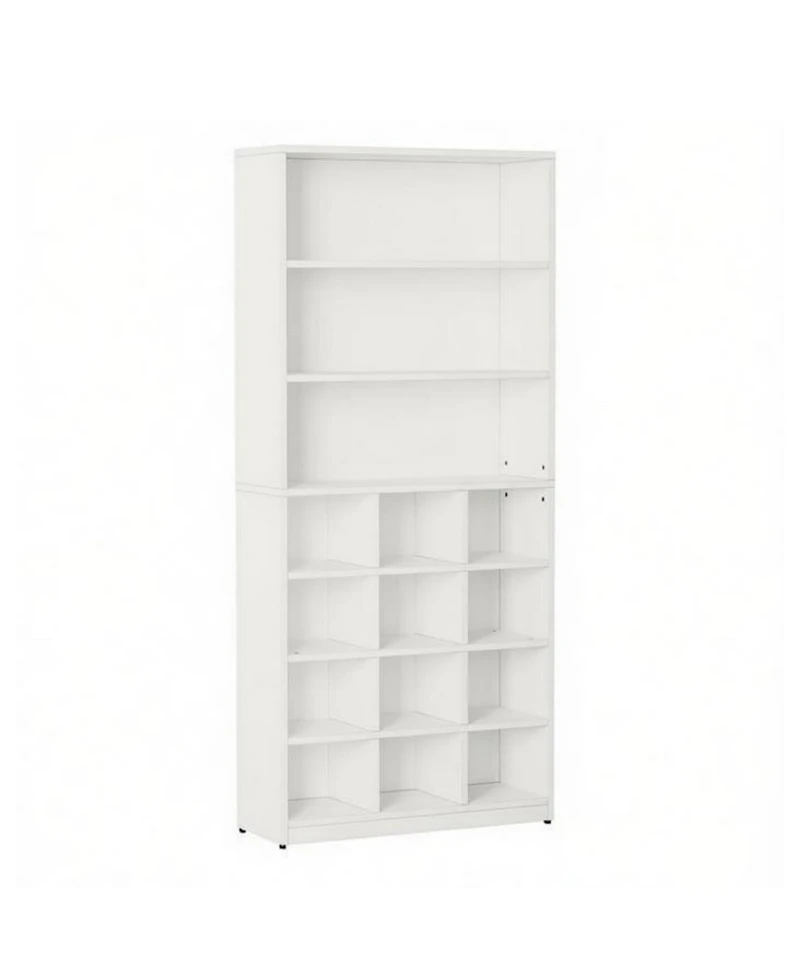Slickblue Freestanding Shoe Cabinet for Hallway and Living Room