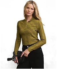 Mint Velvet Women's Lace Detail Top