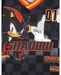 Sonic the Hedgehog Boys' Short Sleeve Mesh Soccer Jersey