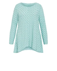 Avenue Women's Plus Tiarne Two Tone Tunic