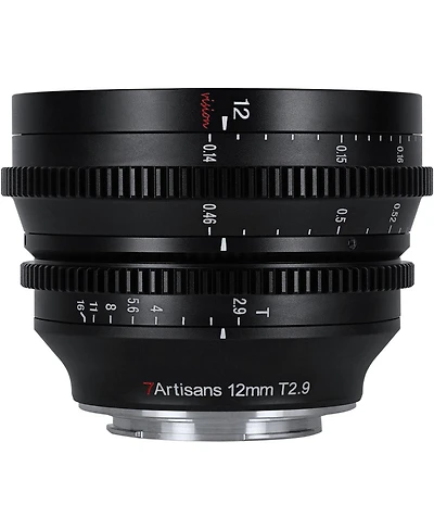 7artisans Photoelectric 12mm T2.9 Vision Cine Lens for Rf Mount