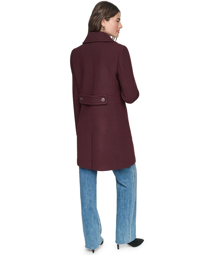 Andrew Marc Women's Emmeline Wool-Blend Belted Slim Coat